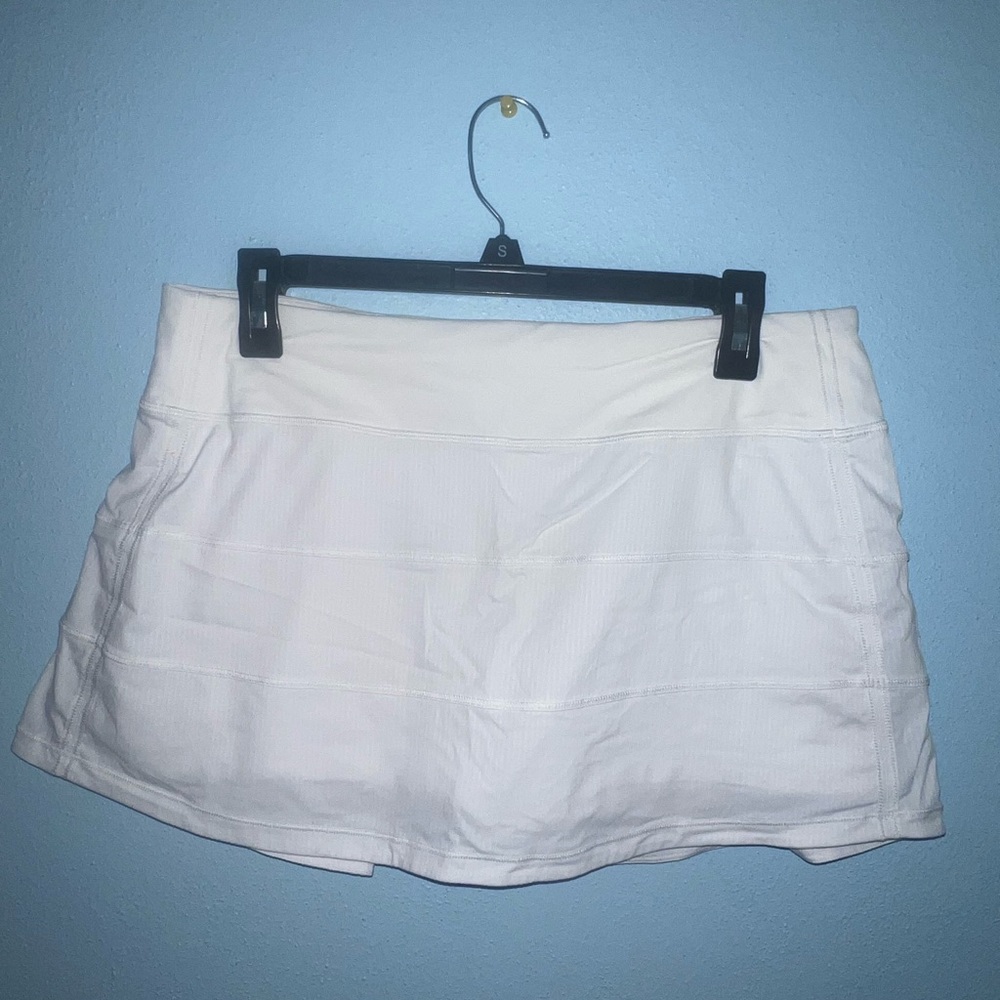 Lululemon - Pace Rival Skirt - White *Like New* 🍋🍋